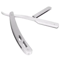 Barber razor - folding knife with 10 bladesShaving