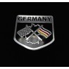 Car sticker - metal emblem - German flagStickers