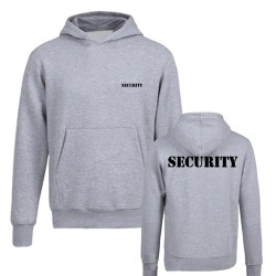Stylish hoodie - fleece jacket - with pockets - SECURITY letteringHoodies & Sweatshirt