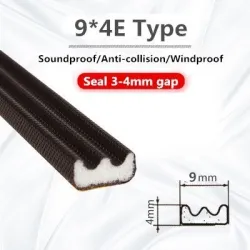 5M - foam self adhesive sealing strip - soundproof - waterproof - doors / windows insulationAdhesives & Tapes