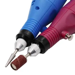 Electric nail drill - nail file - engraving machine - with drill bits - EU plugNail drills