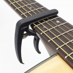 Plastic guitar capo - for 6-string instrumentGuitars
