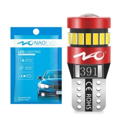 NAO - T10 - W5W - 1.8W - 12V - LED - car bulbT10