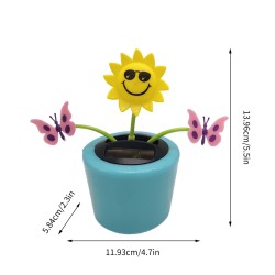 Flip Flap moving flower - solar toySolar