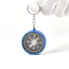 Plastic compass with keychain - camping / survival toolKeyrings