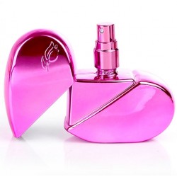 Perfume bottle - empty container - with atomiser - heart shaped - 25mlPerfume