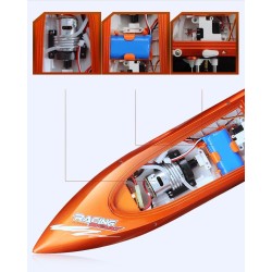 Feilun FT009 - RC boat - toy - water cooling - 2.4G - 4CH - 35km/hBoats