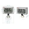 Aquarium water heater - with thermometer - adjustable - 25W - 50W - 100W - 200W - 300WAquarium