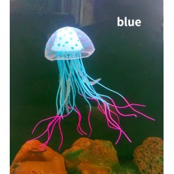 Luminous silicone jellyfish - aquarium decorationDecorations