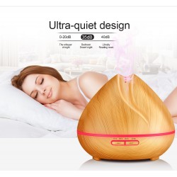 Ultrasonic air humidifier - essential oils diffuser - LED - 500mlHumidifiers