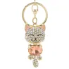 Crystal cat keychainKeyrings