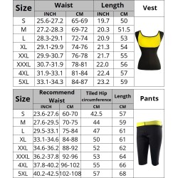 Slimming / weight loss pants / vest - sauna effect - fitness training setFitness