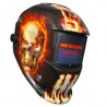 Auto-darkening welding helmet - hellfire / skullHelmets