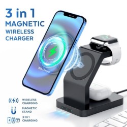 3 in 1 magnetic wireless charger - fast charging - for iPhone - Apple Watch - AirPodsAccessories