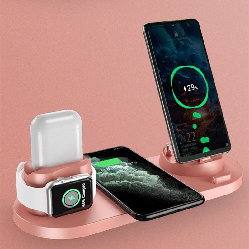 Wireless charger - fast charging stand - for iPhone - Apple Watch - AirPodsAccessories