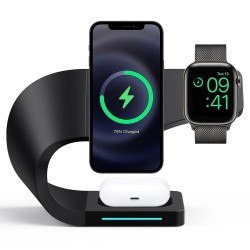 3 in 1 magnetic wireless charger - fast charging stand - for iPhone - AirPods - Apple WatchAccessories