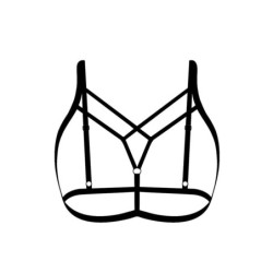 Sexy hollow-out bra - strappy bustierLingerie