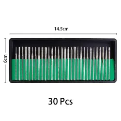 Electric nail drills bits - set 30 piecesNail drills