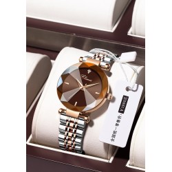 CHENXI - luxury Quartz watch - rose gold - stainless steel - waterproof - brownWatches