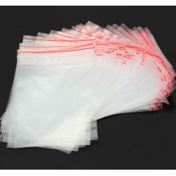 10 * 15 cm - ziplock - resealable packaging plastic bags - 100 piecesStorage Bags