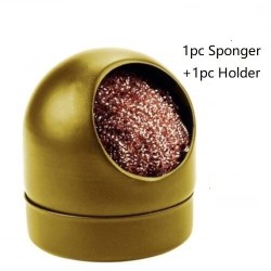 Welding / soldering iron tips cleaner - with sponge / holderSoldering