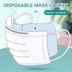 Replaceable face mask filter - filter padMouth masks