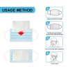 Replaceable face mask filter - filter padMouth masks