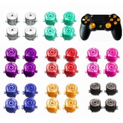 Metal buttons - bullet actions buttons - for Playstation 4 / 3 controller - 4 piecesControllers