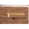 Short leather wallet - cards holder - with zipperWallets
