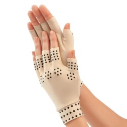 Fingerless therapeutic gloves - arthritis - joint pain - massageMassage