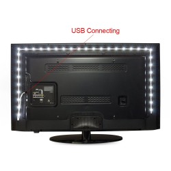 LED USB strip light - TV background lighting - SMD 3528 - 5V - 50cm - 1m - 2m - 3m - 4m - 5mLED strips