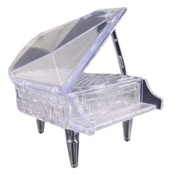 Puzzle crystal piano - music box - assembly toyStatues & Sculptures