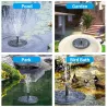 14W - solar floating pond fountain - water pumpPumps