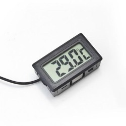 Digital thermometer - LCD display - probe sensorAquarium
