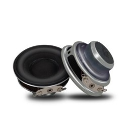 Universal audio speaker - full range - Bluetooth-compatible - 40mm - 4 Ohm - 5W - 2 piecesSpeakers