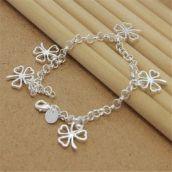 Four-leaf clover bracelet - 925 sterling silverBracelets