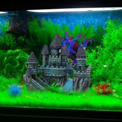 Resin castle - tower - aquarium decorationDecorations