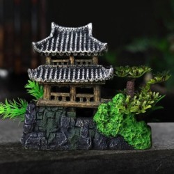 Resin Chinese style house - aquarium decorationDecorations