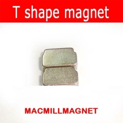N50 - neodymium magnet - strong T-shape block - 10.5mm * 5mm * 5.8mmN50