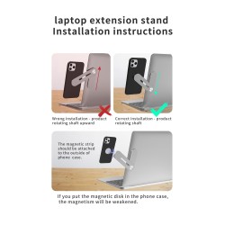 Computer / laptop screen phone holder - adjustableHolders