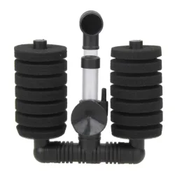 Aquarium skimmer - biochemical sponge filter - air pumpAquarium