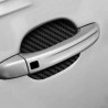Carbon fiber vinyl sticker - car door handle protection - 10 * 9cm - 4 piecesStickers