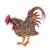 Crystal rooster broochBrooches