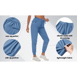 Classic pants - drawstrings - zippered pockets - quick dryingPants