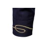 Asymmetrical long sleeve shirt - decorative golden embroideryT-shirts