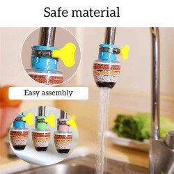 Faucet water filter - 5-layer activated carbon - splash-proofWater filters