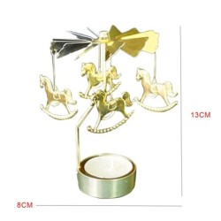 Small candle decorative holder - rotatableCandles & Holders