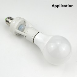 E27 light bulb holder - with infrared PIR motion sensorLighting fittings