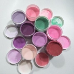 Acrylic nail powder - colorful setNail polish