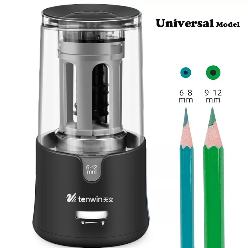 Automatic electric pencil sharpener - 6 - 12mm adjustable sizePencil sharpeners